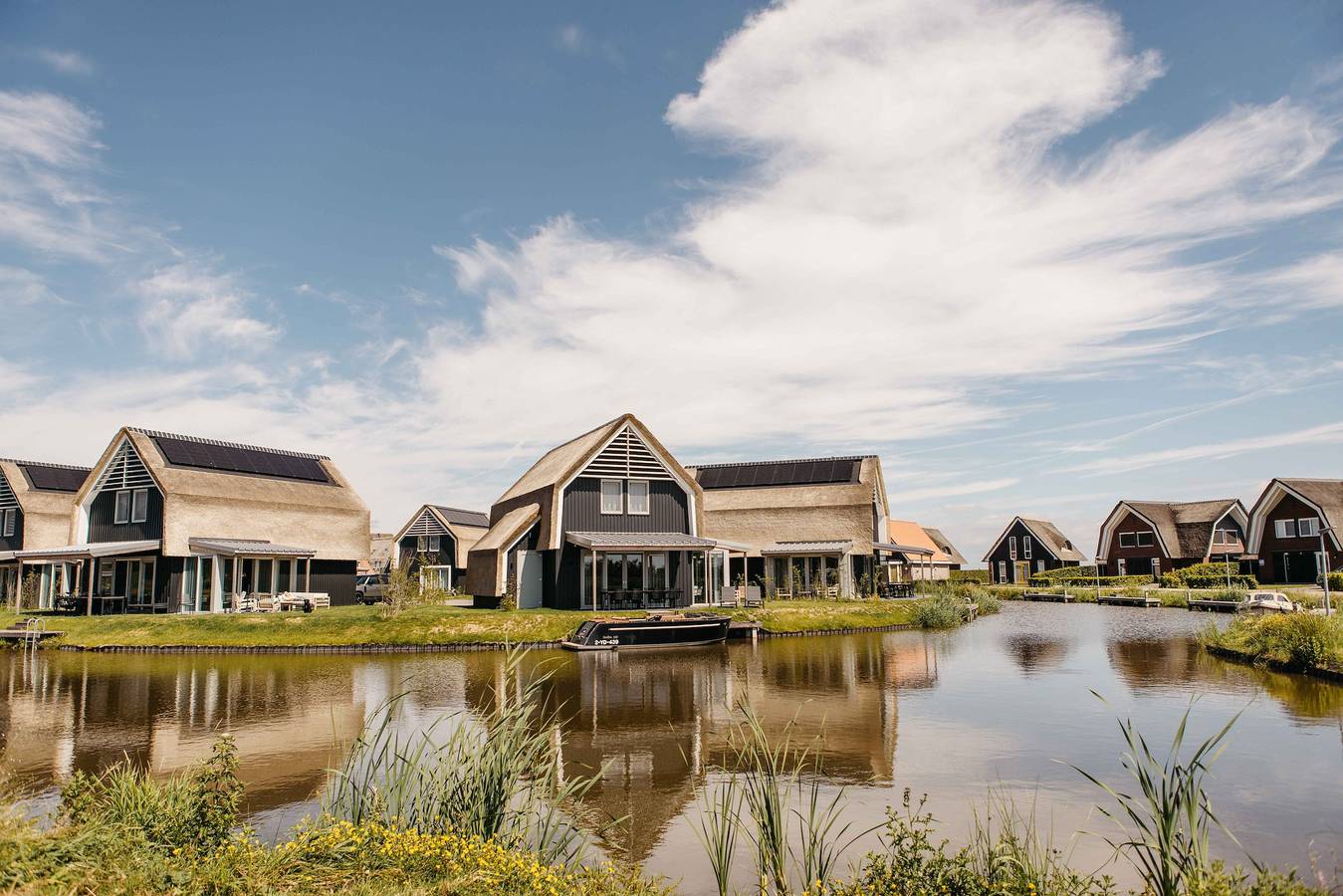 Boutique Parc Pharshoeke — Wasservilla Außenhafen | 6 Personen in Heeg, Ijsselmeer