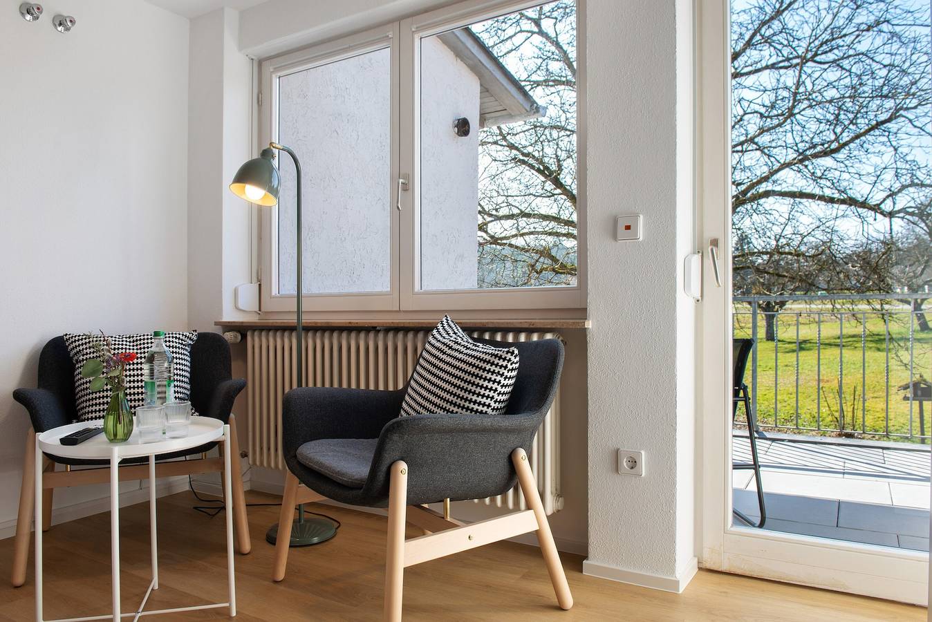 Zimmer 'Bodman' mit privaten Balkon, gemeinsamer Terrasse und Wi-Fi in Salem, Region Bodensee-Oberschwaben