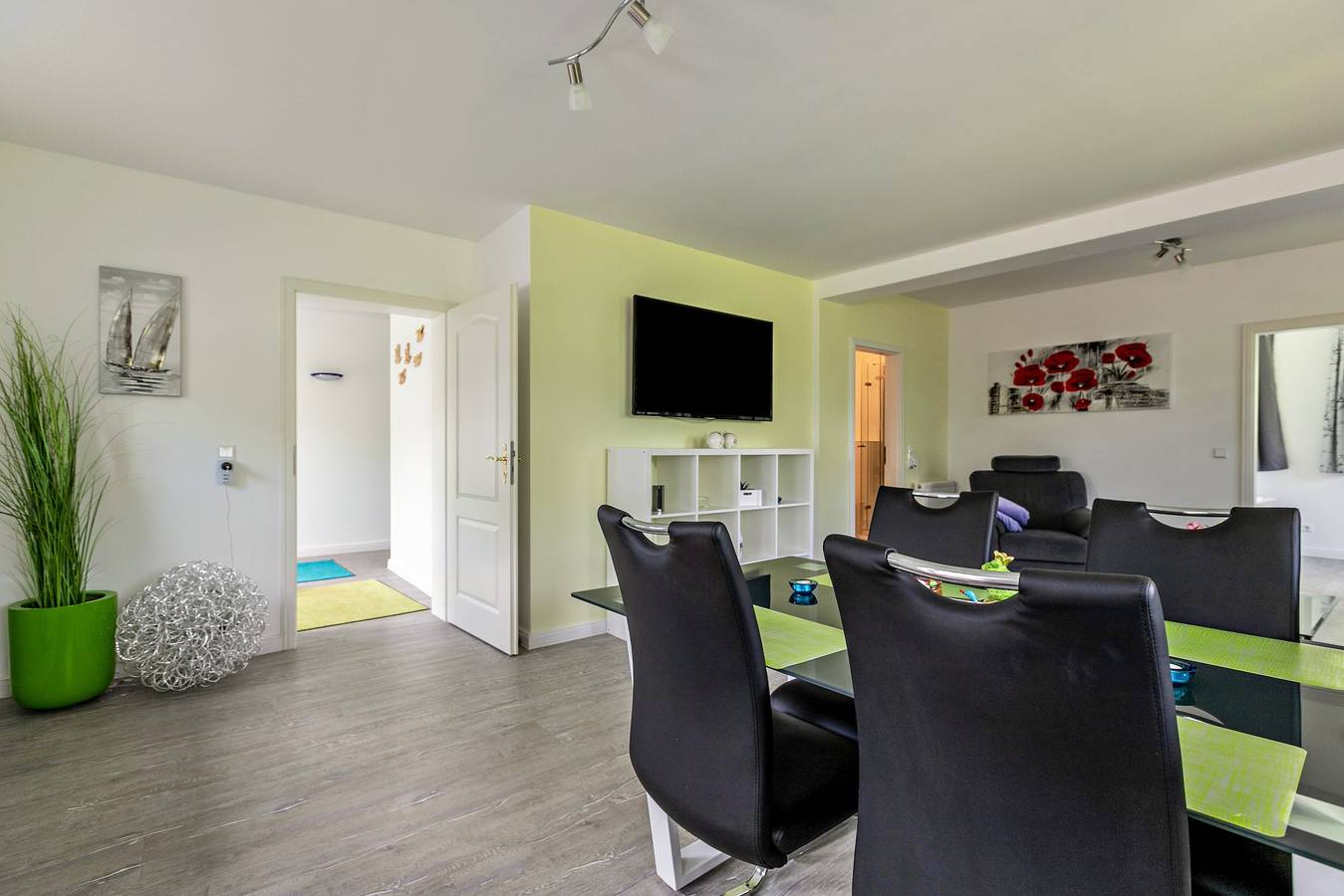 Ganze Wohnung, Ferienwohnung 'Sylt' mit privater Dachterrasse, Gemeinschaftsgarten(perfekt für Hunde) in Galmsbüll, Nordseeküste