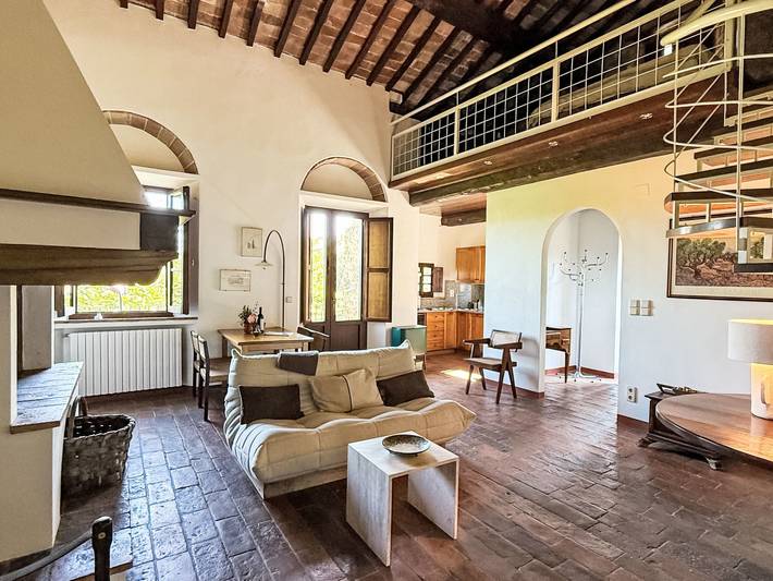 Agriturismo voor 2 personen, met zwembad en tuin in Volterra