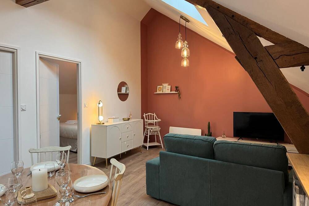 Apartamento entero, Le Grenier d'Antan - Near Mont-Saint-Michel in Pontorson, Avranches region
