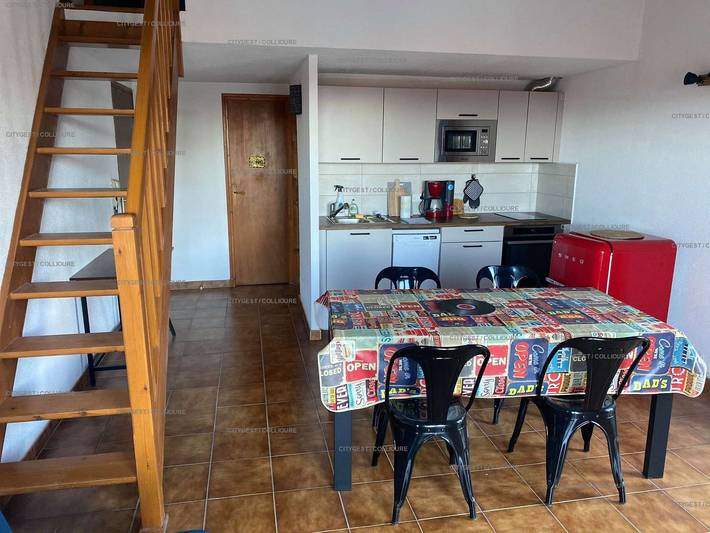 Apartamento para 4 personas, con balcón en Colliure