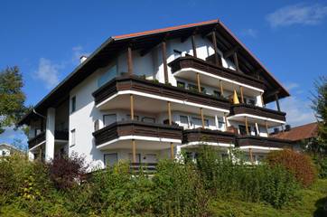 Ferienhaus für 4 Personen, mit Balkon und Balkon/Terrasse in Drachselsried