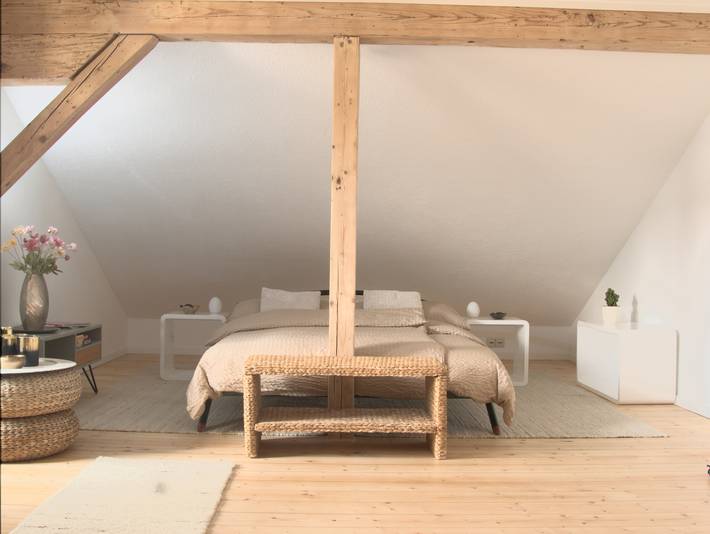 Appartement de vacances pour 4 personnes, avec Balcon et Jardin