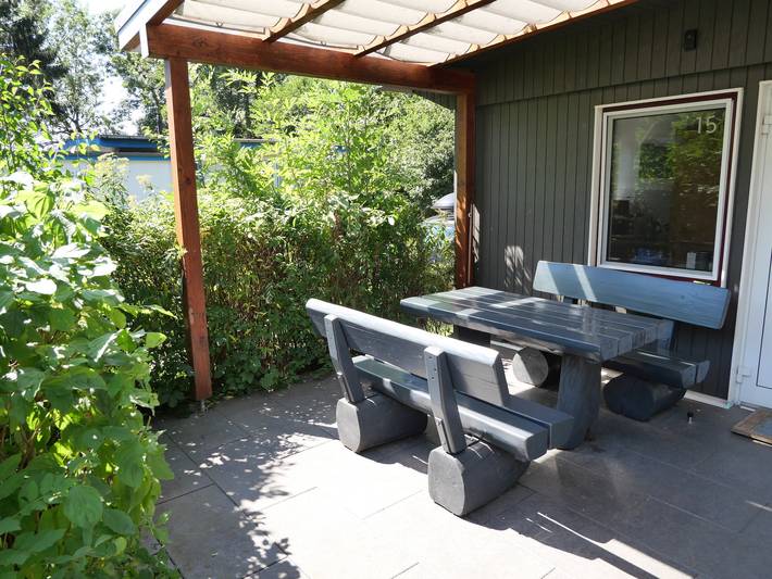 Ferienhaus für 4 Personen, mit Garten und Terrasse