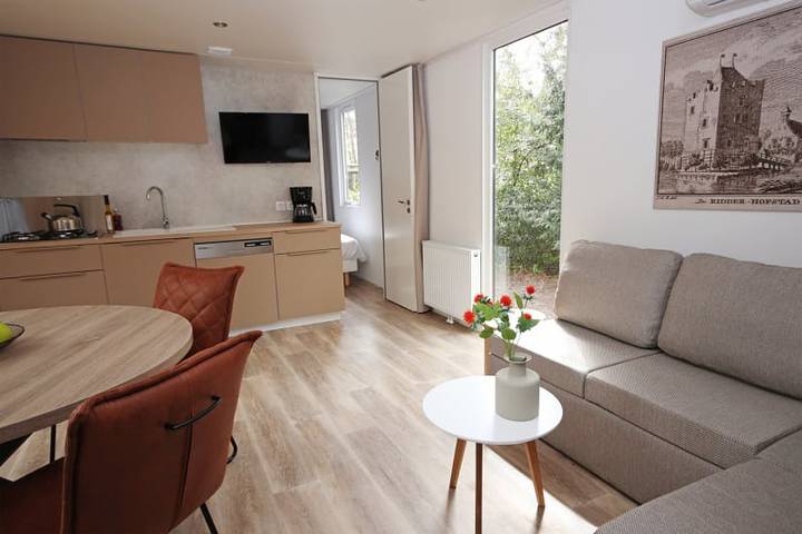 Camping für 6 Personen, mit Balkon/Terrasse und Terrasse in den Niederlande - 4