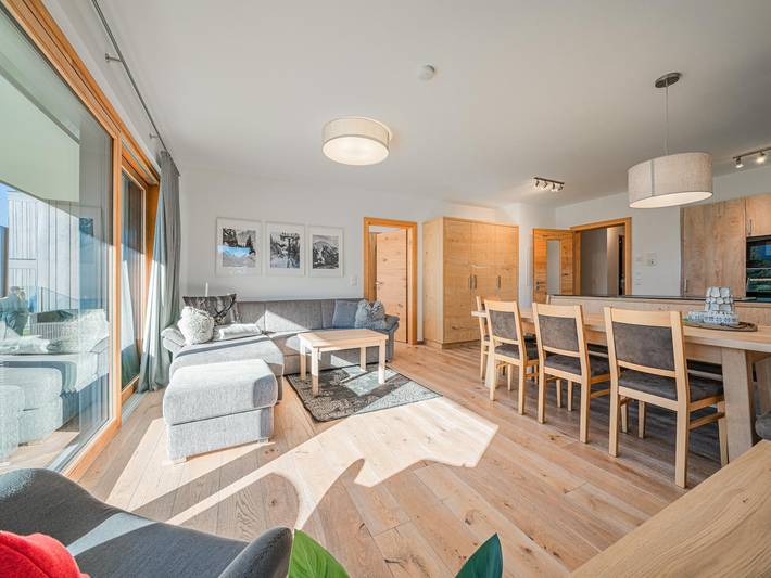 Ganze Wohnung, Luxuriöse Wohnung mit Sauna und Panoramablick
 in Hollersbach im Pinzgau, Pinzgau