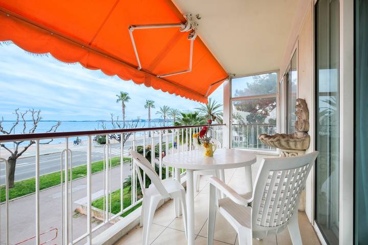 Appartement de vacances pour 4 personnes, avec balcon à Cagnes-sur-Mer