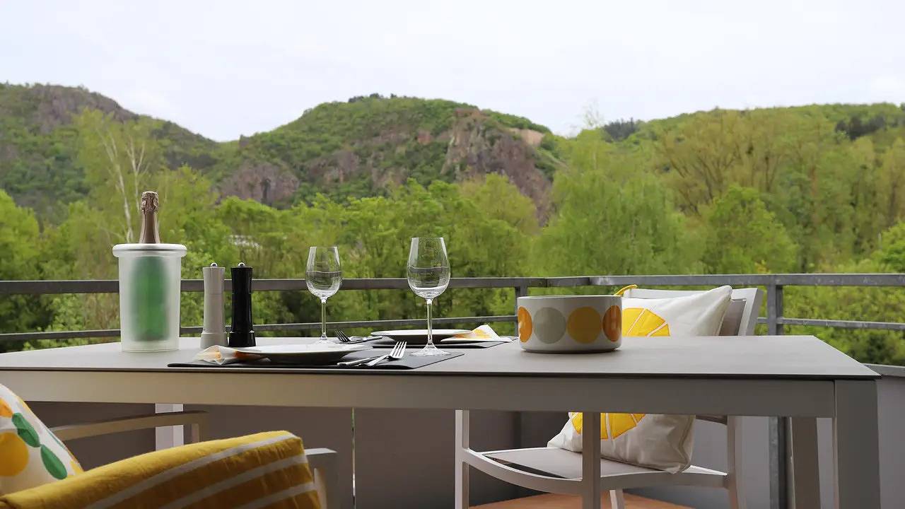 Appartement de vacances entier, Appartement de vacances pour 2 personnes avec terrasse in Bad Münster am Stein-Ebernburg, Bad Kreuznach