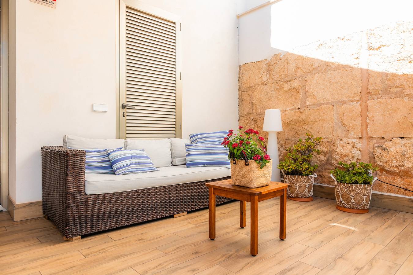 Villa 'Mallorquins' with Private Pool, Wi-Fi and Air Conditioning in Muro, North Majorca