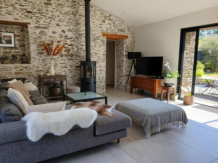 Gîte pour 4 personnes, avec jardin à Le Pallet - 3