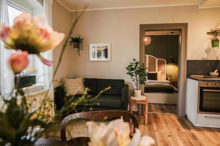Ferienwohnung für 4 Personen, mit Garten