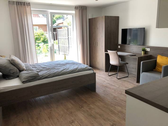 Gîte pour 2 personnes, avec terrasse à Harsewinkel