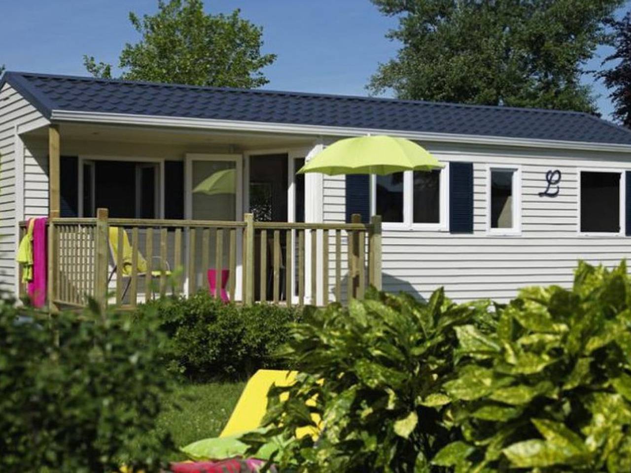 Mobil home avec terrasse à Loudéac pour 4 personnes in Loudéac, Cotes-d'Armor