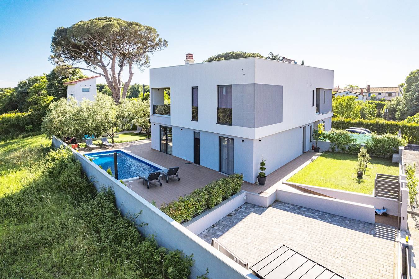 Villa Pinus in Cervar, Porec und Umgebung