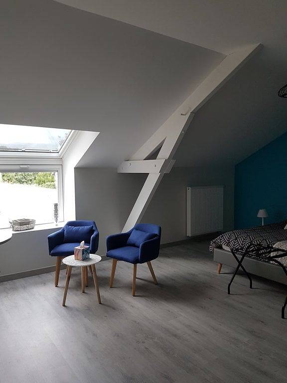 Chambre d’hôte pour 2 personnes, avec jardin ainsi que jacuzzi et piscine en Indre-et-Loire - 3