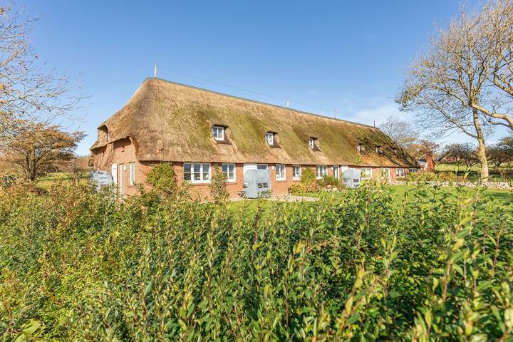 Ferienwohnung für 4 Personen, mit Terrasse und Garten sowie Ausblick in Schobüll