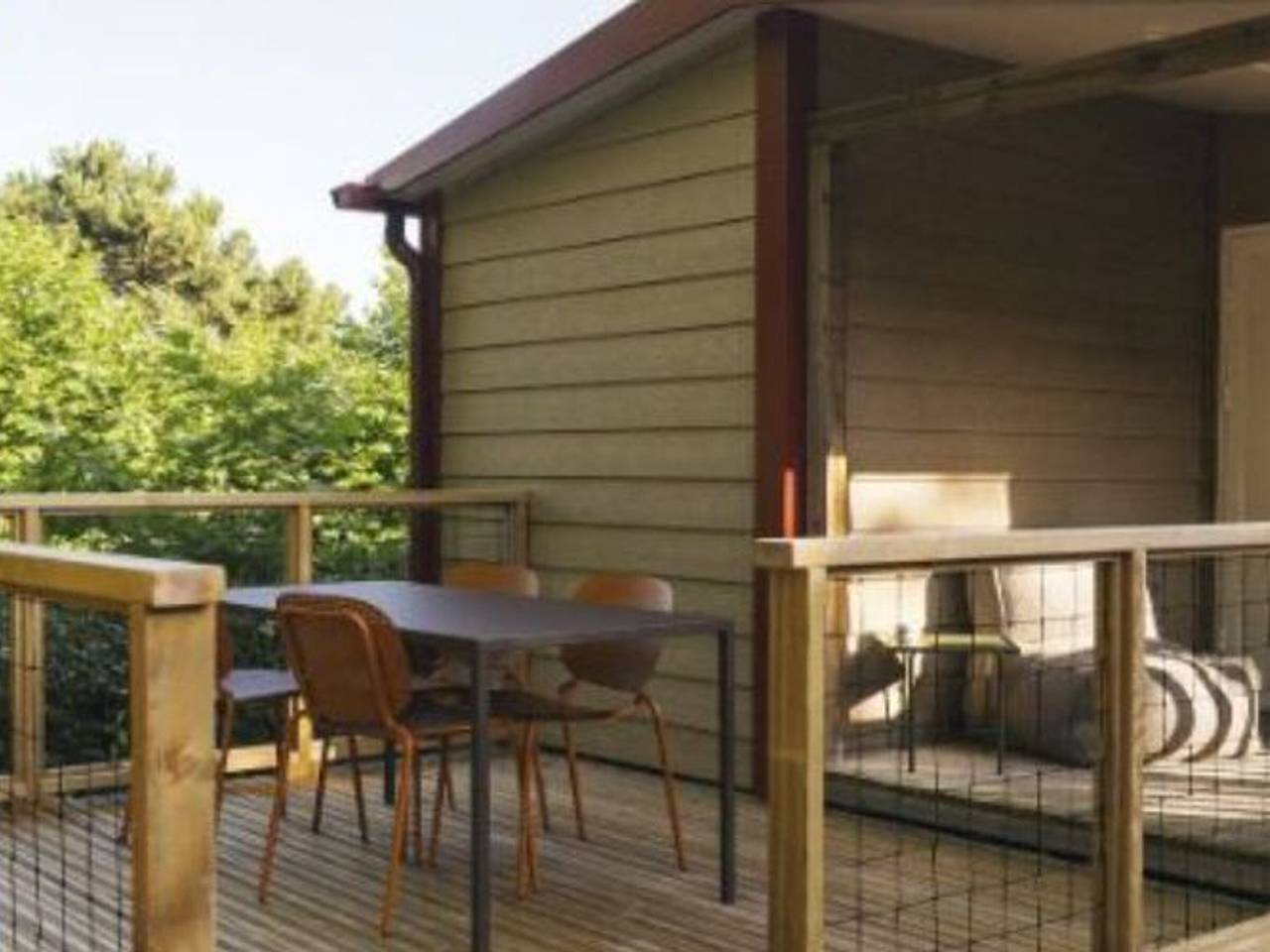 Cozy mobile home for 4 with terrace in San Sebastián in San Sebastian, Basque Coast (Spain)