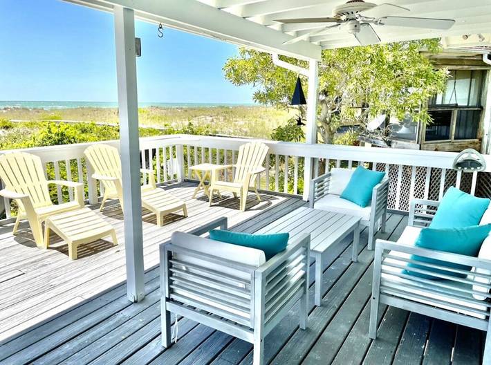 Vacation rental for 8 people, with terrace in Little Gasparilla Island