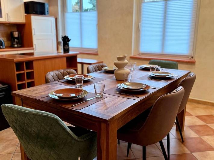 Ferienwohnung für 5 Personen, mit Garten und Sauna sowie Ausblick in Sondershausen - 3