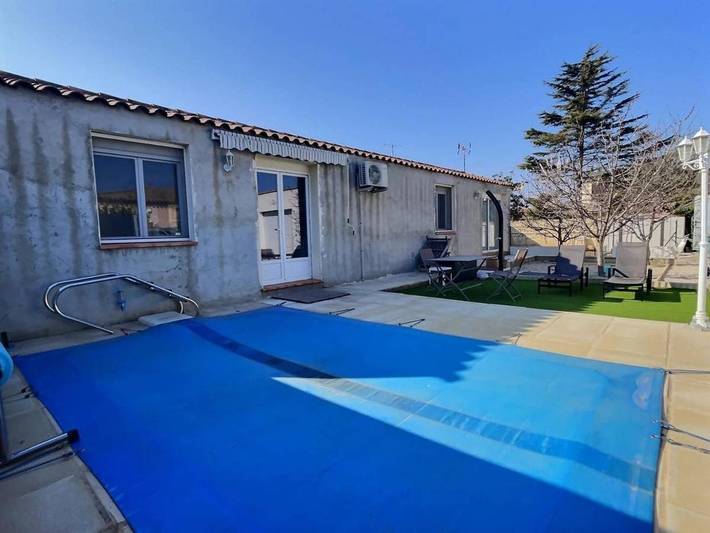 Location de vacances pour 4 personnes, avec terrasse et piscine à Sauvian - 2