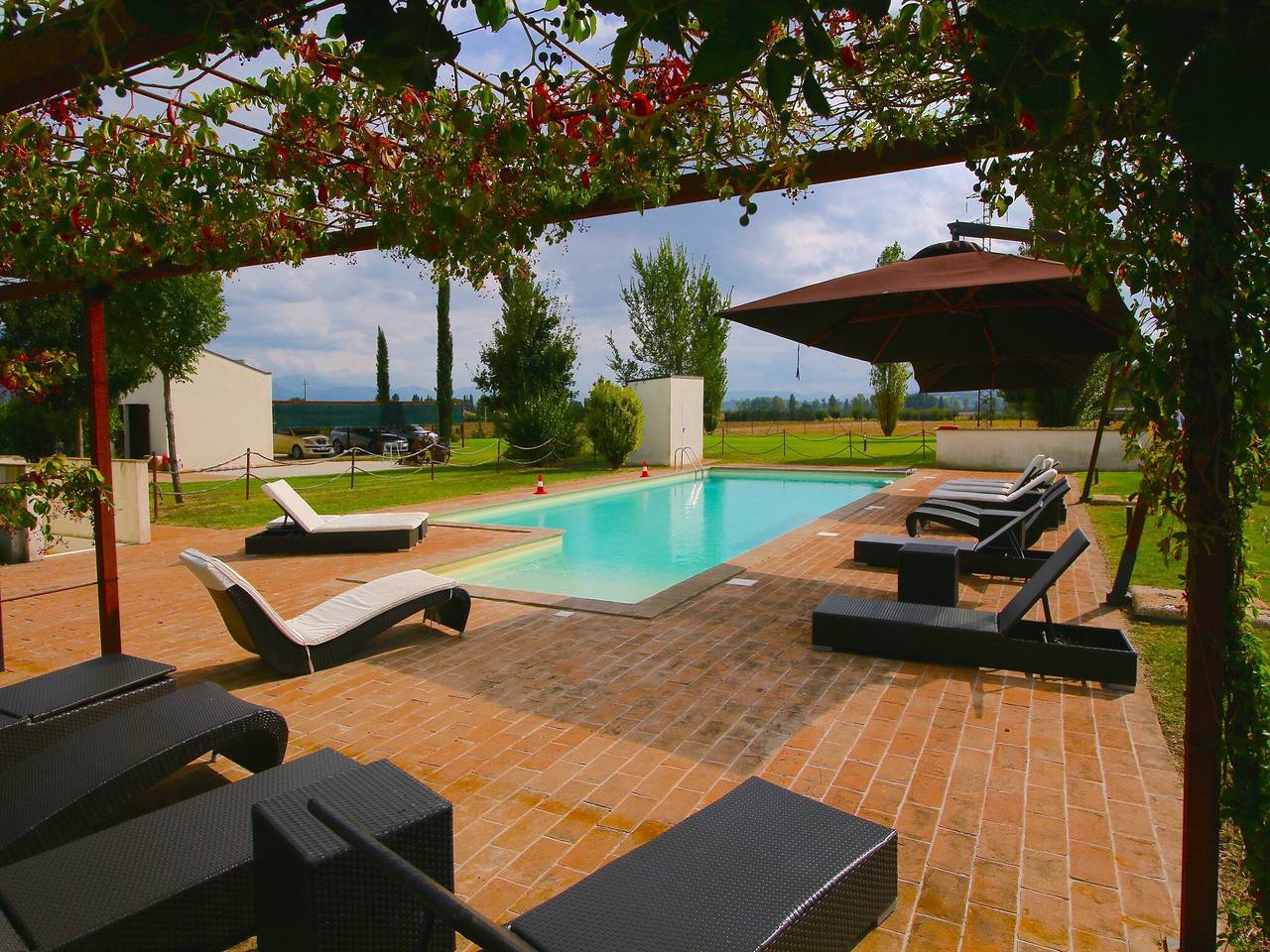 Casa vacanze a Foligno con piscina e terrazza in Foligno, Perugia e dintorni