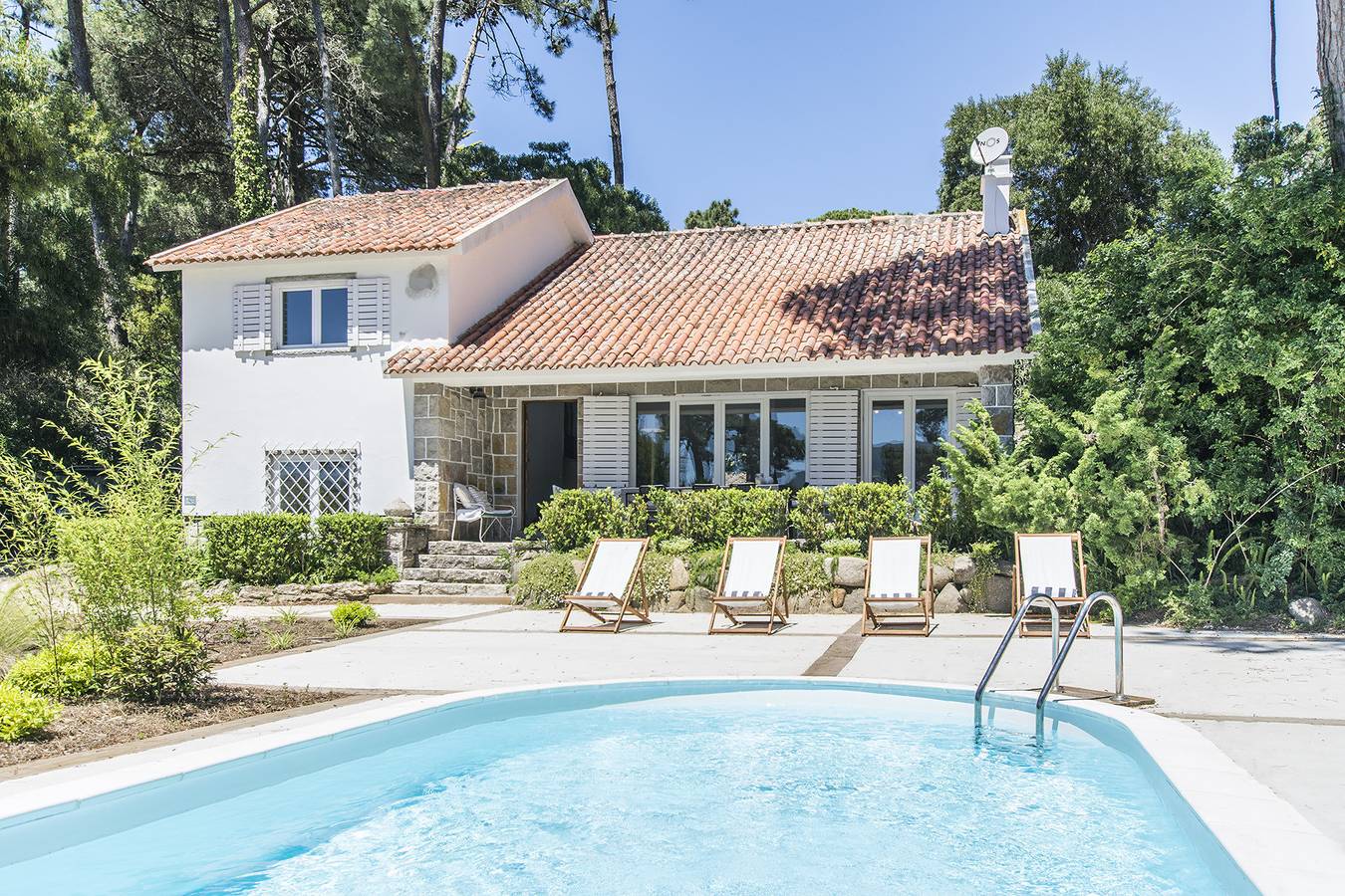 Villa Blanche in Colares, Costa de Lisboa