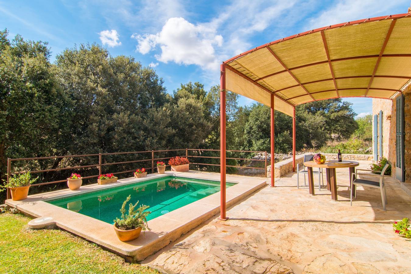 Schönes Ferienhaus "Finca Bonita" mit Pool, Klimaanlage in Son Servera, Mallorca Osten