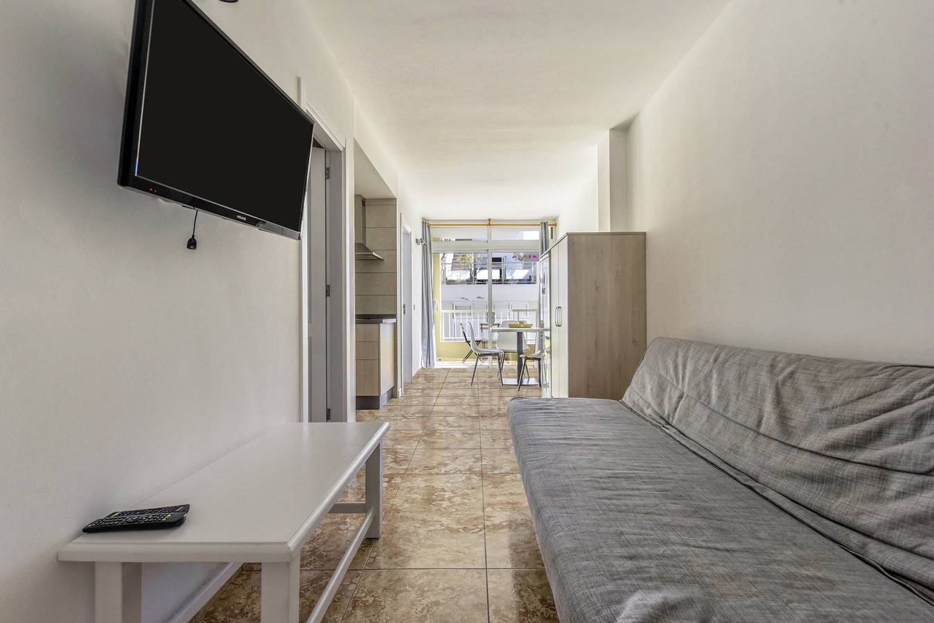 Ganze Wohnung, Ferienwohnung "Albatros" in Playa San Juan mit Bergblick und Balkon in Playa San Juan, Guía de Isora