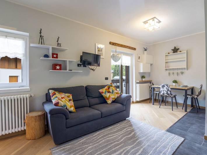 Appartamento per 2 persone, con Balcone e Giardino a Madesimo