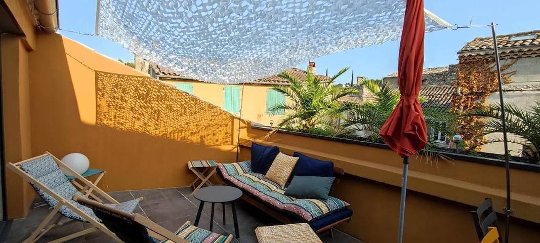 Location de vacances pour 6 personnes, avec terrasse et vue à Villedieu - 3