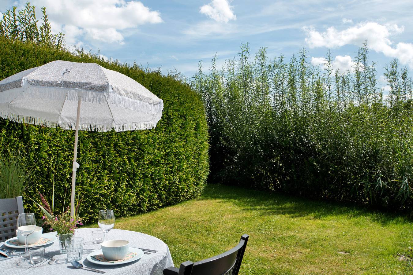Ganze Wohnung, Ferienwohnung 'Weitblick - In 5 Min Am Meer' mit Privatterrasse, Privatem Garten und Wi-Fi in Wangerland, Südliche Nordseeküste