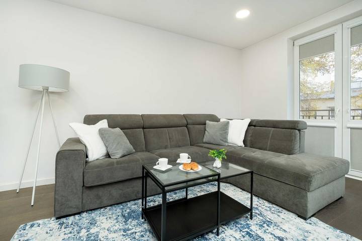 Apartament wakacyjny dla 4 osób, z balkon/ taras, Dla rodziny w Łódź