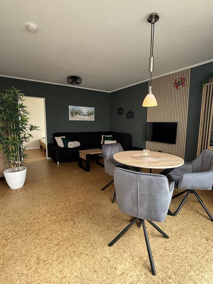 Ferienwohnung für 3 Personen, mit Balkon und Sauna in Duhnen