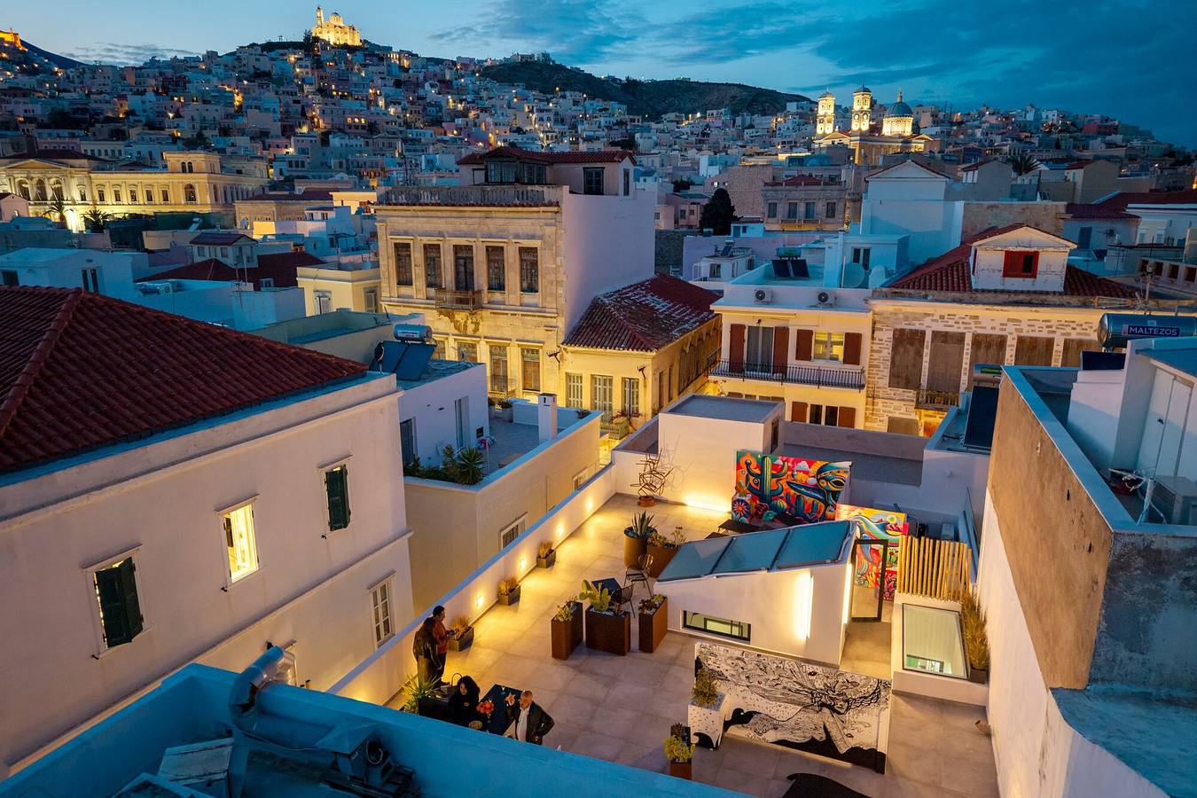 Ολόκληρο το διαμέρισμα, Διαμέρισμα διακοπών για 2 άτομα με κήπο in Ερμούπολη, Σύρος