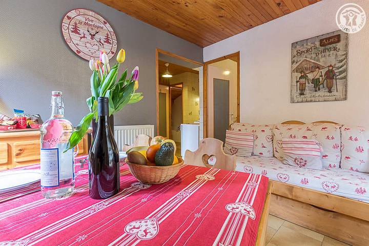 Gîte pour 4 personnes, avec Terrasse et Jardin à Bramans