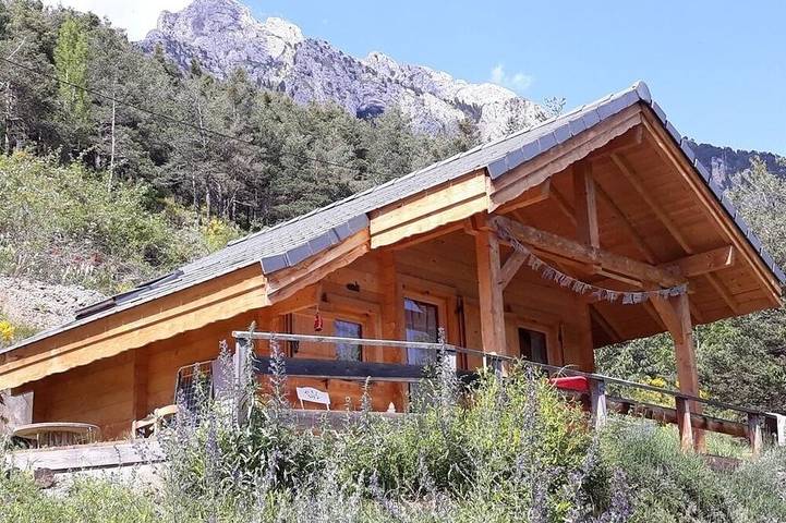 Chalet pour 3 personnes, avec Terrasse