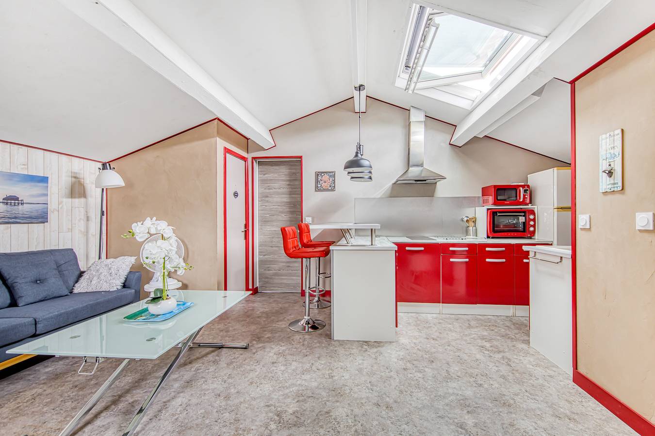 Apartamento entero, Le Grand T2 – Descubrid la bahía desde un elegante refugio junto a la piscina en Andernos-les-Bains in Andernos-les-Bains, Region de Arcachon