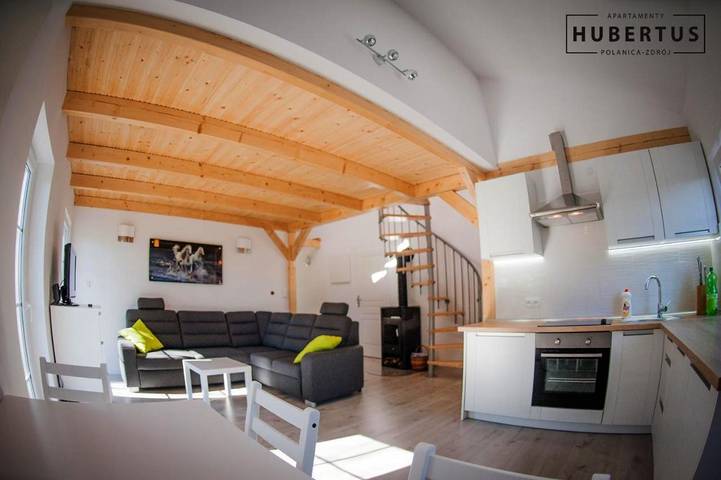 Apartament wakacyjny dla 6 osób, z widok i ogród w Polanica Zdrój