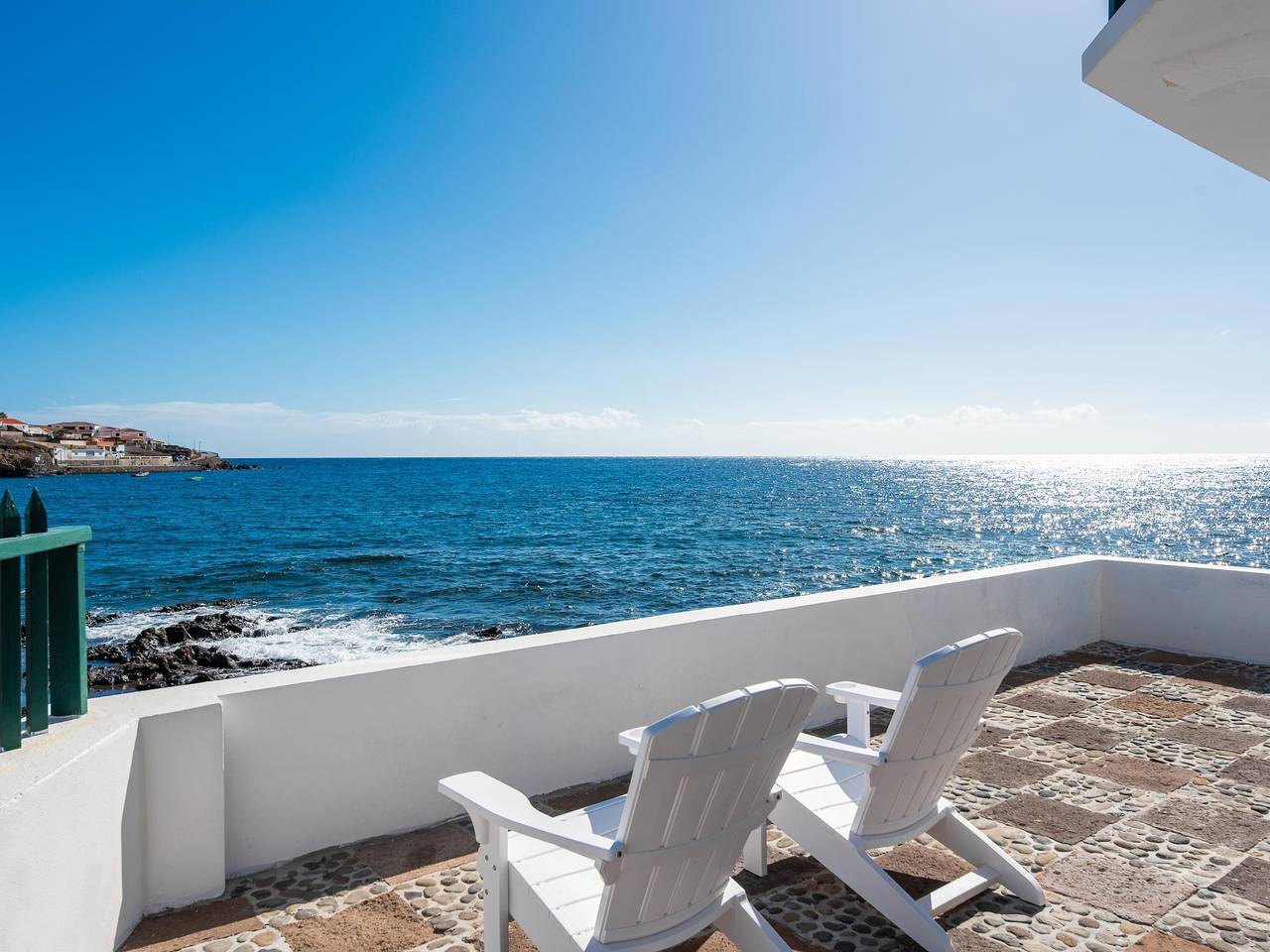 Ferienhaus für 4 Personen mit Meerblick in Porís de Abona, Teneriffa Süd