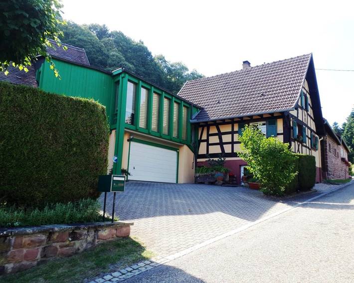 Location de vacances pour 5 personnes, avec vue et jardin, animaux acceptés à Windstein