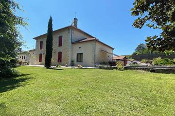 Gîte pour 3 personnes, avec piscine ainsi que jardin et terrasse à Hastingues