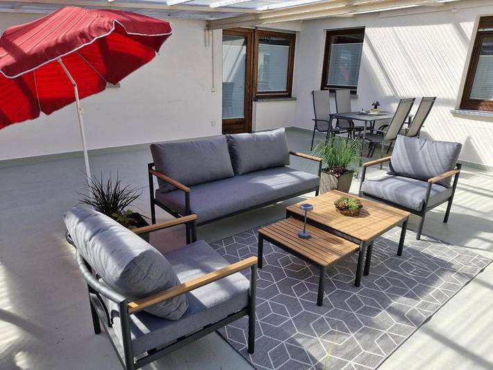 Appartement de vacances pour 2 personnes, avec Balcon et Terrasse à Oberbillig
