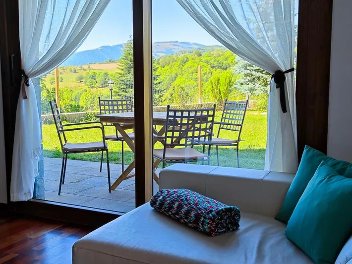 Ferienwohnung für 4 Personen, mit Garten und Ausblick - 1
