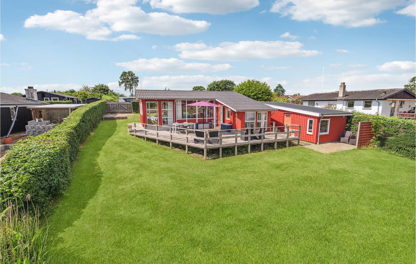 Holiday home for 6 people with terrace in Flovt, Haderslev