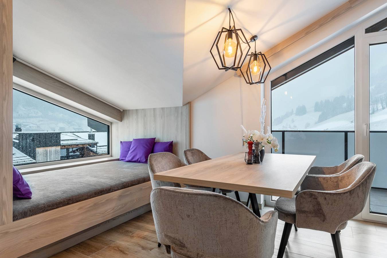 Ganze Wohnung, Ferienwohnung "Grauzone Grossarl App. Nr. 6 View" mit Bergblick, privater Terrasse und Wi-Fi in Großarl, Ski Amadé