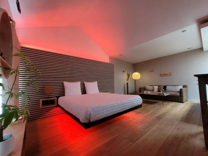 Gîte pour 2 personnes, avec Jacuzzi et Sauna à Chaudfontaine