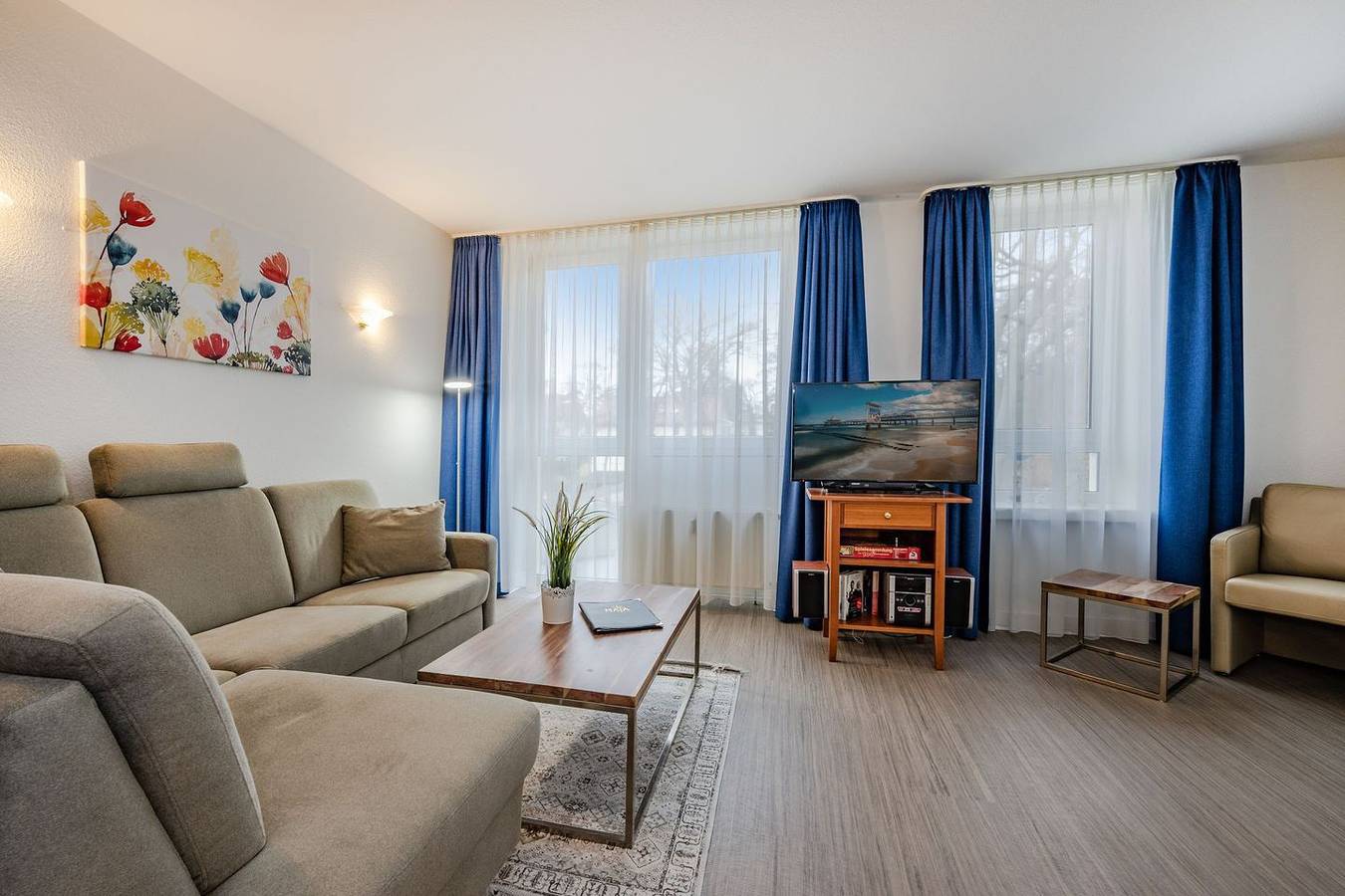 Ganze Wohnung, Strandpark 123 - direkt an der Promenade in Strand Heringsdorf, Heringsdorf