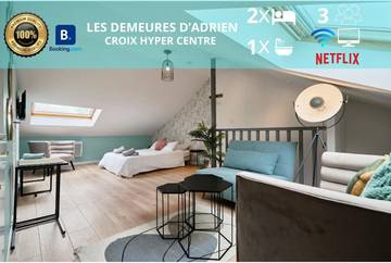 Gîte pour 3 personnes à Croix (homonymie)