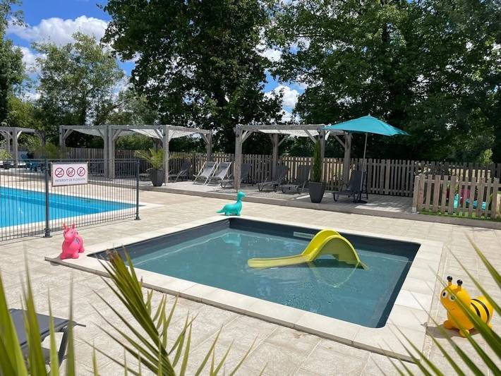 Gîte pour 2 personnes, avec jacuzzi et bassin pour enfant dans Venise Verte - 2